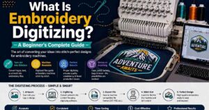 what is embroidery digitizing