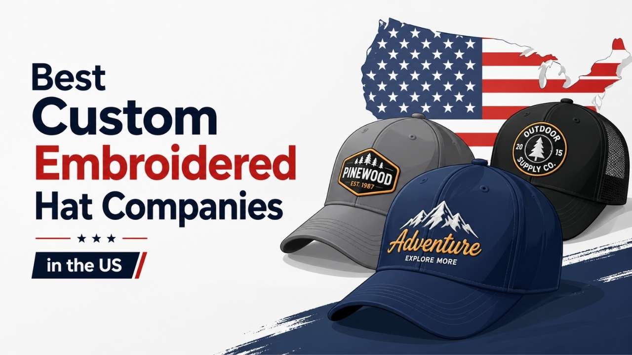 best custom embroidered hat companies in the us