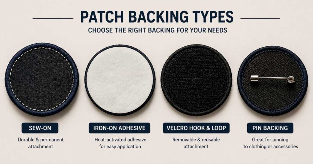 patch backing types comparison