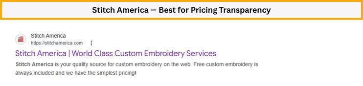 stitch america best for pricing transparency