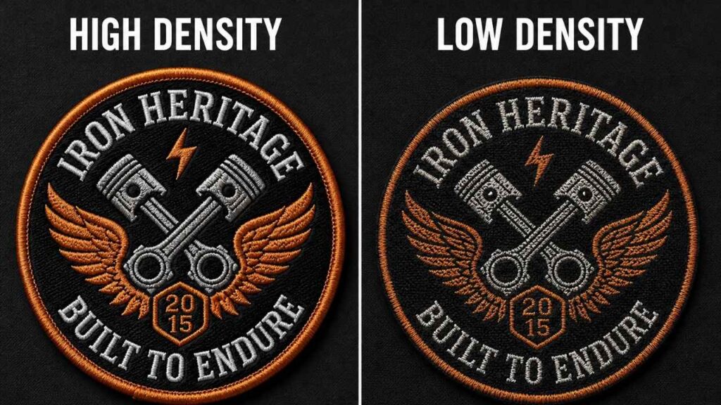 stitch count and density why it affects quality